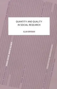 Quantity and Quality in Social Research - Alan Bryman