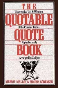 Quotable Quote Book - Malloy Merrit