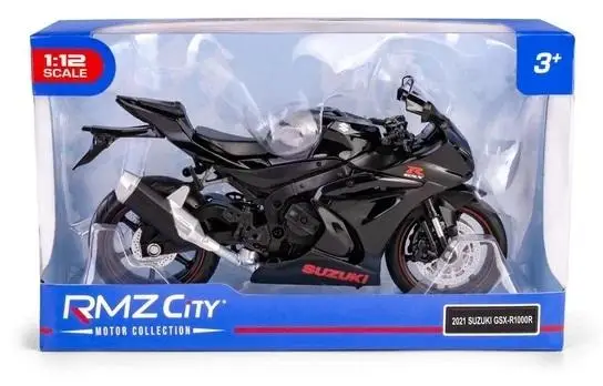 RMZ 1:12 Suzuki GSX R1000R (Regular) czarny - Daffi