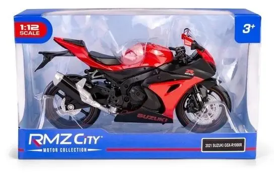 RMZ 1:12 Suzuki GSX R1000R (Regular) czerwony - Daffi