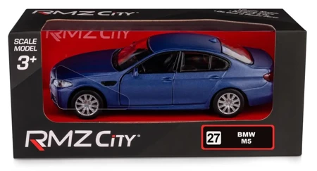 RMZ City BMW M5 Matte niebieski w skali 1:32 - Daffi