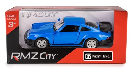 RMZ City Porsche 930 Turbo (1975-1989) niebieski w skali 1:32 - Daffi