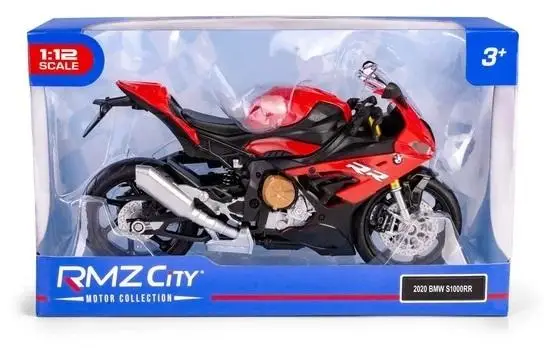 RMZ HOBBY 1:12 BMW S1000RR 2020 (Regular) czerwony - Daffi