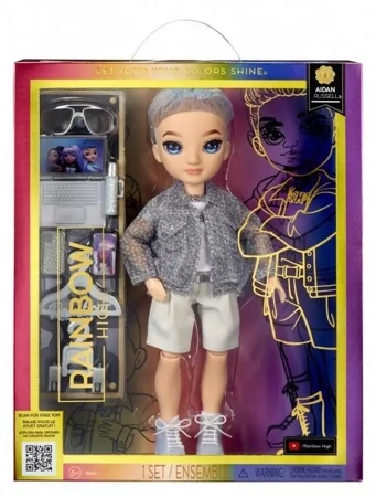 Rainbow High Fashion Doll AR Purple - MGA