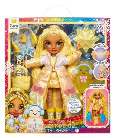 Rainbow High Winter Wonderland Doll- Sunny Yellow - MGA