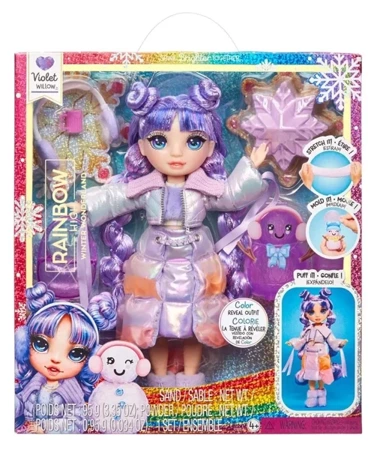 Rainbow High Winter Wonderland Doll- Violet Purple - MGA