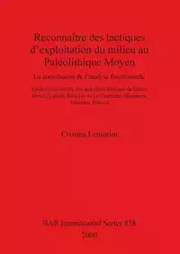 Reconnaître des tactiques d'exploitation du milieu au Paléolithique Moyen - Cristina Lemorini