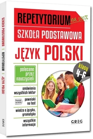 Repetytorium SP Język polski kl.4-6 GREG - praca zbiorowa