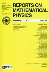 Reports on Mathematical Physics 80/1 2017 Kraj - ,