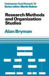 Research Methods and Organization Studies - Alan Bryman