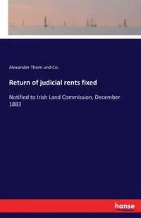 Return of judicial rents fixed - Thom und Co. Alexander