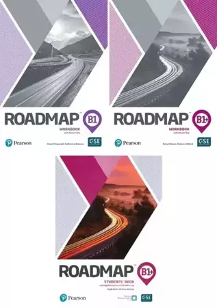 Roadmap B1+ Student's Book Workbook Pearson - Claire Fitzgerald, Katherine Browne