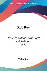 Rob Roy - Scott Walter