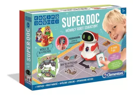 Robot edukacyjny super doc mówiący 50640 - Clementoni