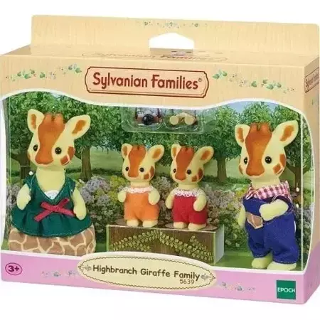 Rodzina żyraf z długą szyją - Sylvanian Families