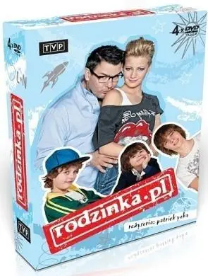 Rodzinka.pl - Sezon 1 (4 DVD) - Małgorzata Kożuchowska, Tomasz Karolak, Adek Drab