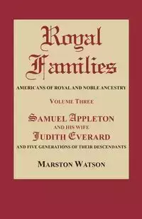 Royal Families - Watson Marston