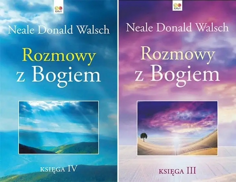 Rozmowy z Bogiem Księga 3 + Księga 4 Walsch Neale Donald - Donald Walsch Neale