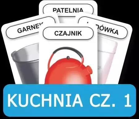 Rozwijamy mowę i myślenie - Kuchnia cz. 1. - KOMLOGO