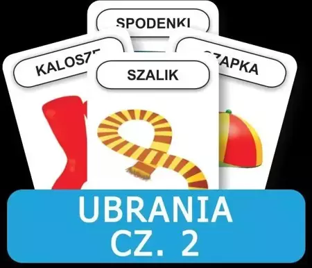 Rozwijamy mowę i myślenie - Ubranie cz. 2 - KOMLOGO