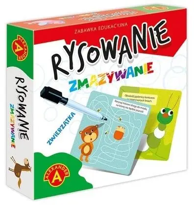 Rysowanie - zmazywanie Zwierzęta ALEX - Alexander