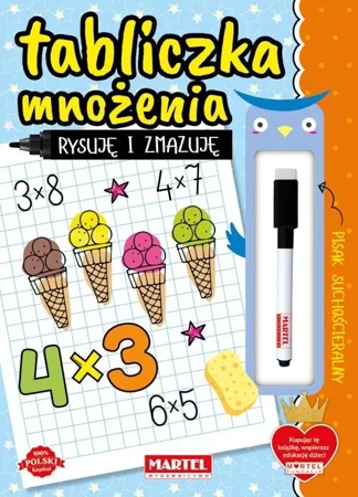 Rysuję i zmazuję. Tabliczka mnożenia z flamastrem - Natasza Korpik