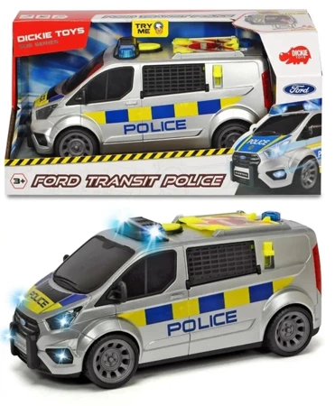 SOS Policja Ford Transit 28cm - Dickie Toys