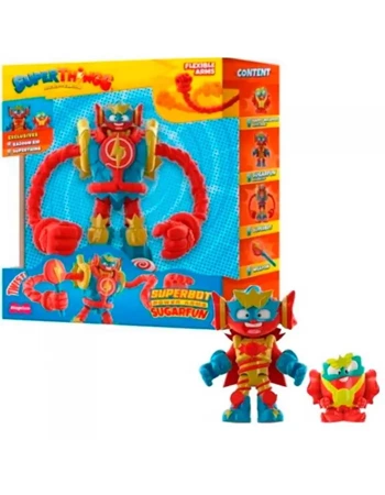 SUPERTHING S Playset SuperBot Power Arms Sugarfun - Magic Box Toys Polska (L)