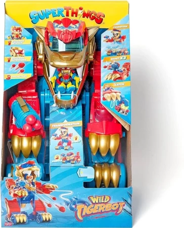 SUPERTHINGS S - Wild Transformer Robot  1x2  (V.0) - Magic Box Toys Polska (L)