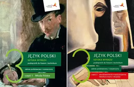 SZTUKA WYRAZU 3 LO PODRĘCZNIK CZ.1 + CZ.2 GWO - Dorota Dąbrowska, Ewa Prylińska, Cecylia Ratajczak