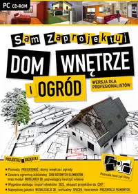 Sam Zaprojektuj Dom, Wnętrze iI Ogród wer. 3.0 dla profesjonalistów (PC CD/Digital) - L.K. Avalon