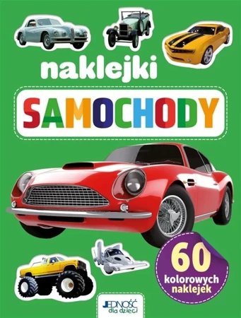 Samochody. 60 kolorowych naklejek - Opracowanie zbiorowe