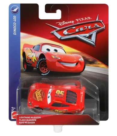 Samochodzik Auta - Lightning McQueen Dinoco - Mattel