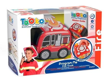 Samochodzik Press n' Go Fire Truck - Silverlit