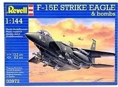 Samolot. F-15E Strike Eagle & Bombs - Revell