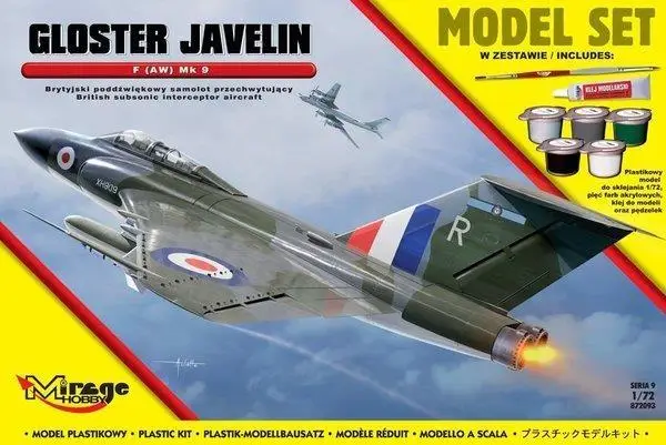 Samolot Przechwytujący "GLOSTER JAVELIN" - Mirage Hobby