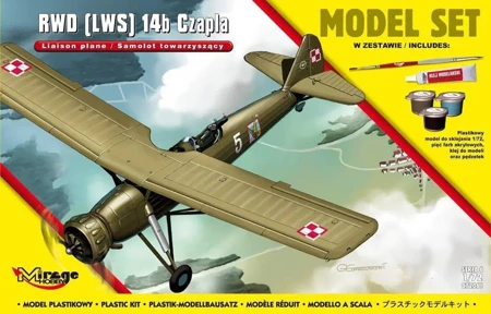 Samolot Towarzyszący 14b "CZAPLA" - Mirage Hobby