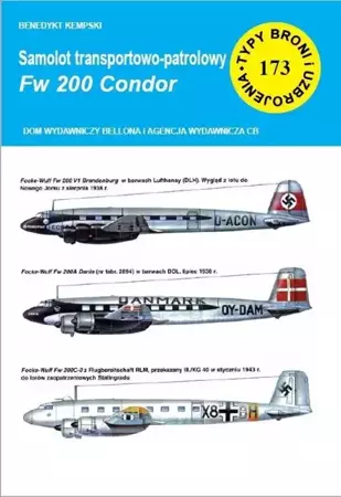 Samolot transportowy Focke-Wulf Fw 200 Condor - Benedykt Kempski