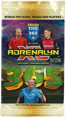 Saszetka z kartami Fifa 365 Adrenalyn XL 2025 - Panini