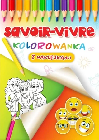 Savoir-vivre kolorowanka - praca zbiorowa