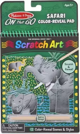Scratch Art Safari - Melissa & Doug