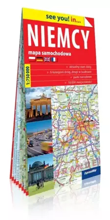 See you! in... Niemcy 1:750 000 mapa samochodowa - praca zbiorowa