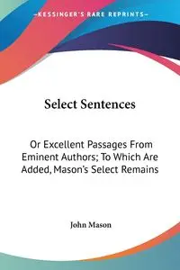 Select Sentences - Mason John