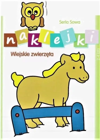 Seria Sowa. Naklejki. Wiejskie zwierzęta - praca zbiorowa