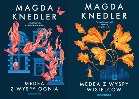 Seria o Medei Steinbart 1+ 2 PAKIET Medea z Wyspy Wisielców + Ognia Knedler - Magda Knedler