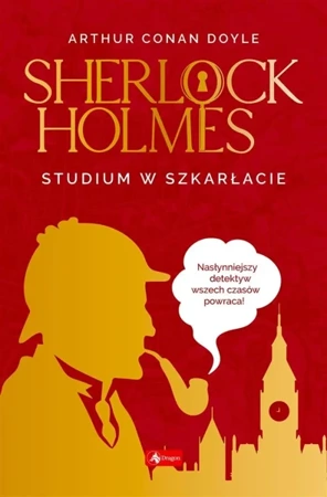 Sherlock Holmes. Studium w szkarłacie - Arthur Doyle Conan, Ewa Łozińska-Małkiewicz