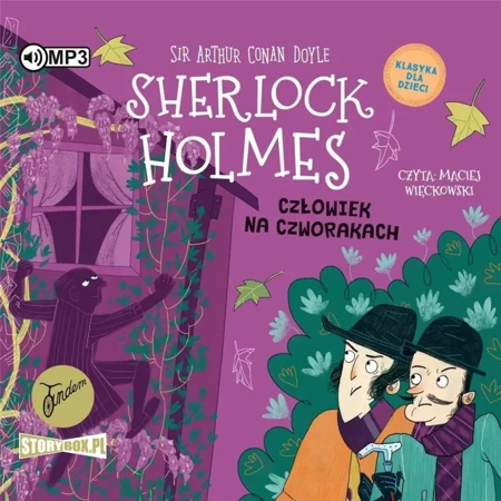 Sherlock Holmes T.28 Człowiek na czworakach CD - Artur Doyle Conan