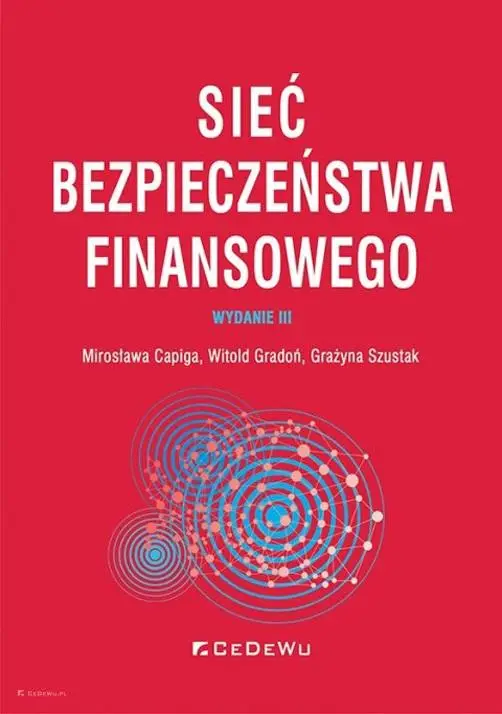Sieć bezpieczeństwa finansowego w.3 - Mirosława Capiga, Witold Gradoń, Grażyna Szustak