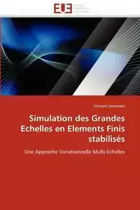 Simulation des grandes echelles en elements finis stabilisés - LEVASSEUR-V