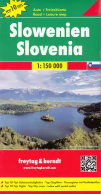 Słowenia mapa 1:150 000 - Opracowanie zbiorowe